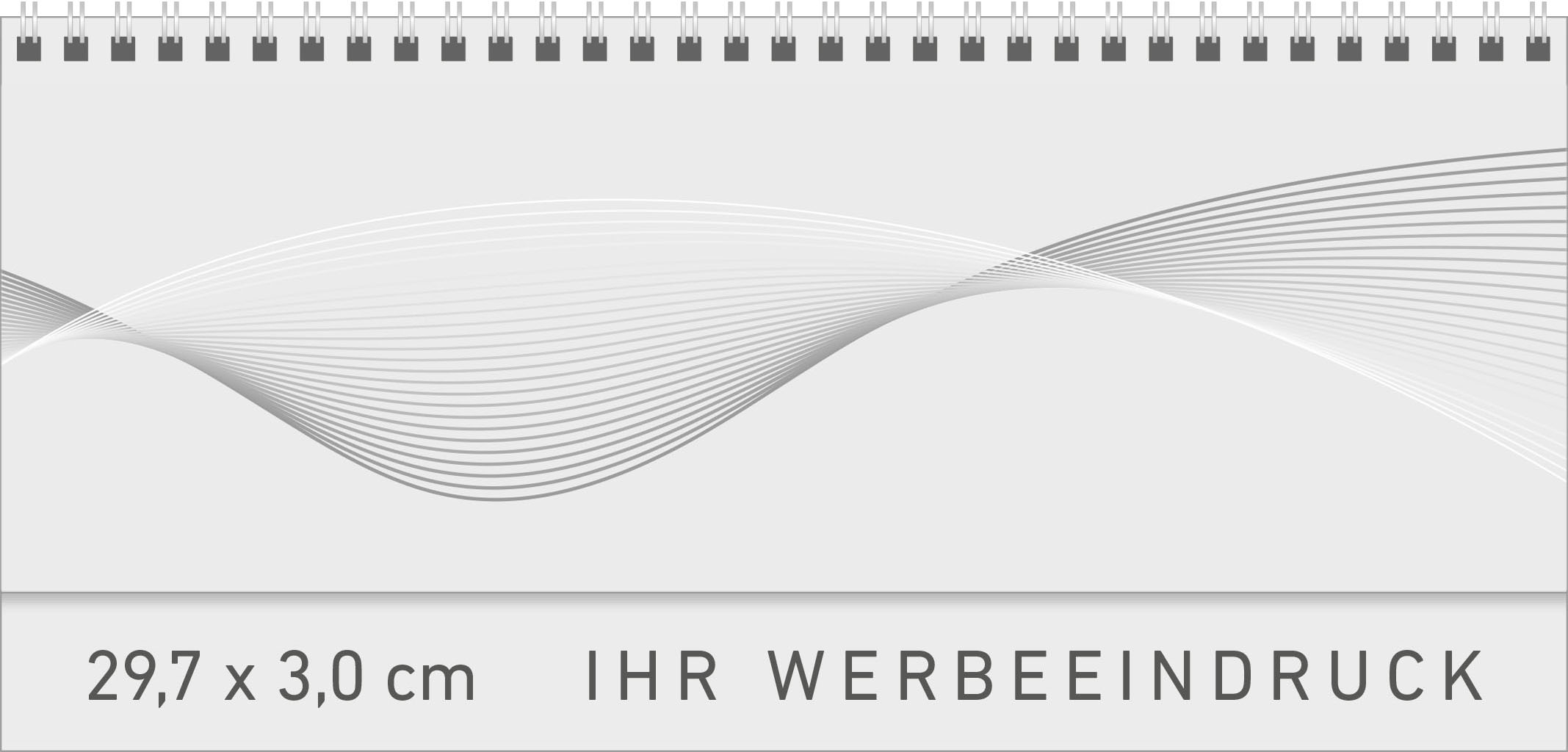 Tischquerkalender Amrum - Green Edition
Karton
1 Woche / 2 Seiten
Deutsch grau