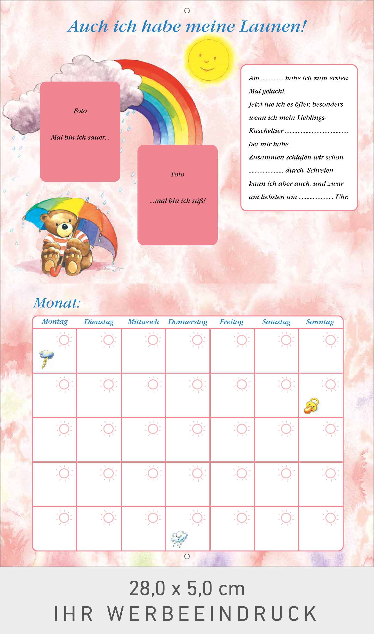 Mein erstes Jahr (Babykalender)